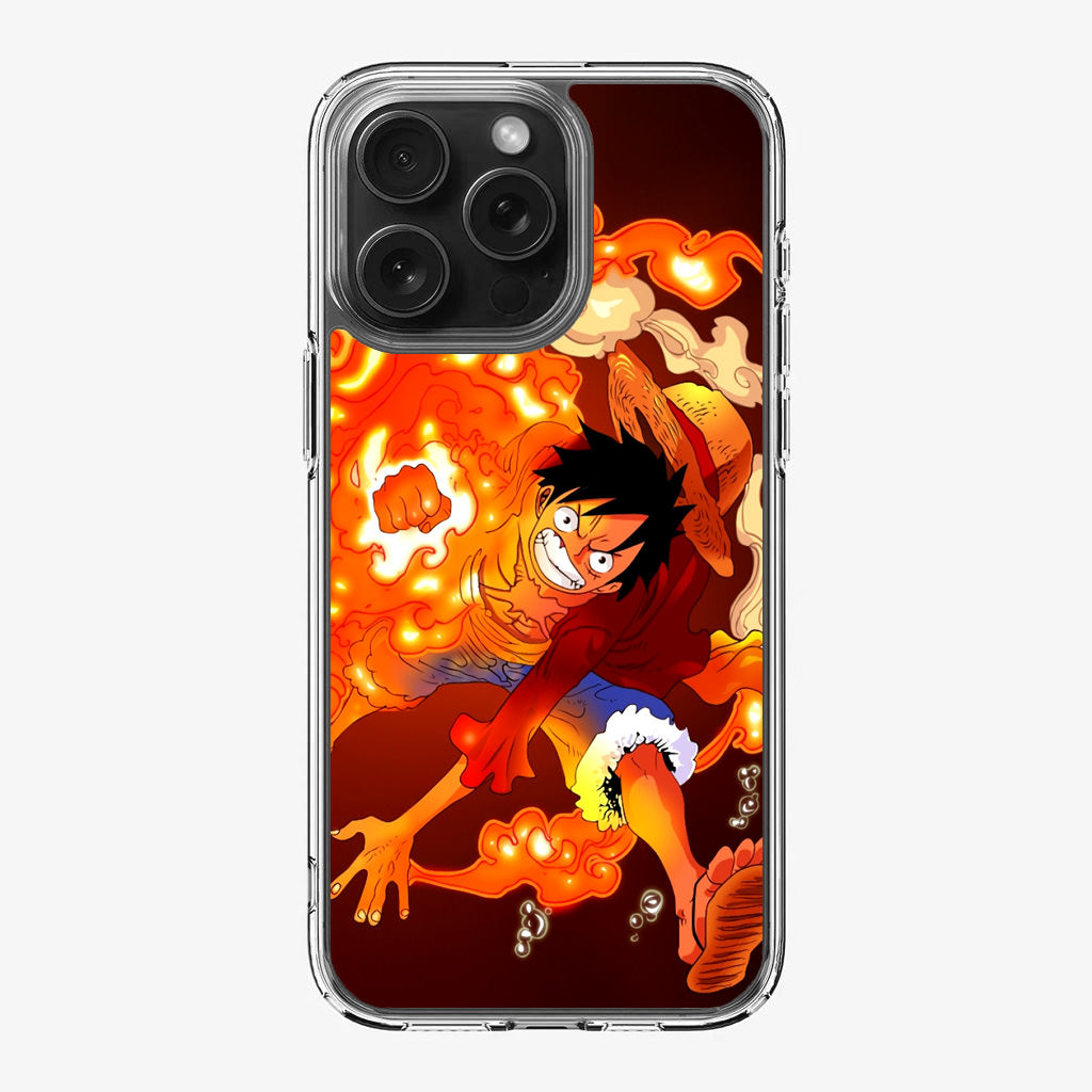 One Piece Luffy Red Hawk iPhone 16 Pro / 16 Pro Max Case