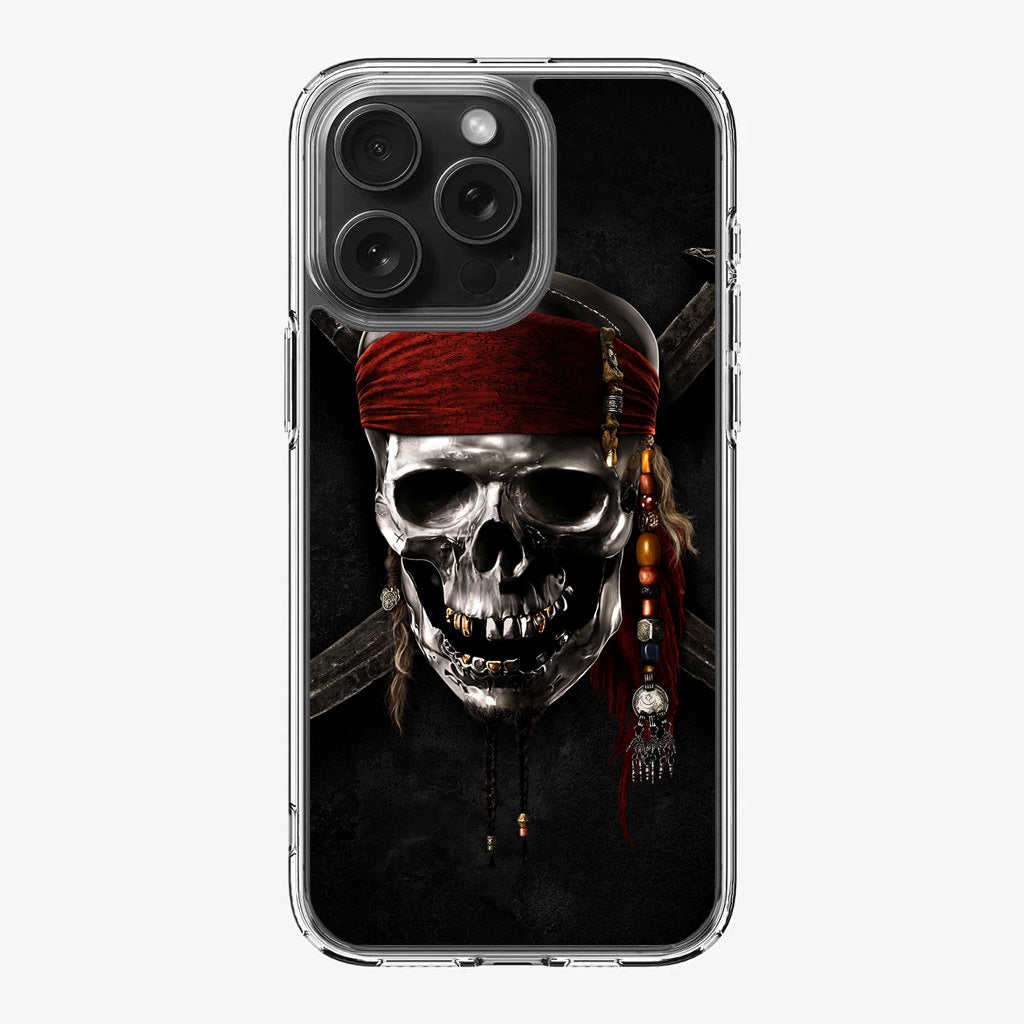 Pirates Of Carribean Skull iPhone 16 Pro / 16 Pro Max Case