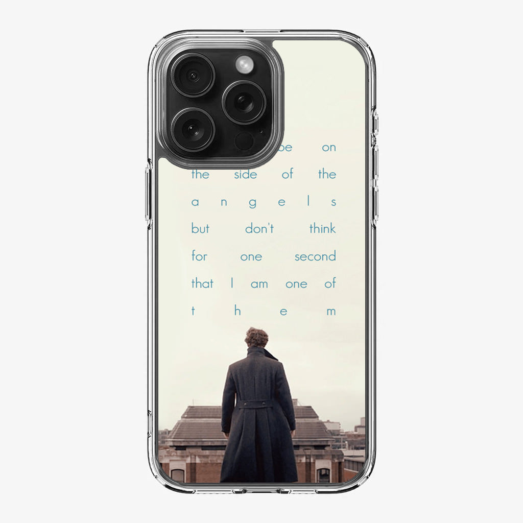 Sherlock Holmes Quote iPhone 16 Pro / 16 Pro Max Case