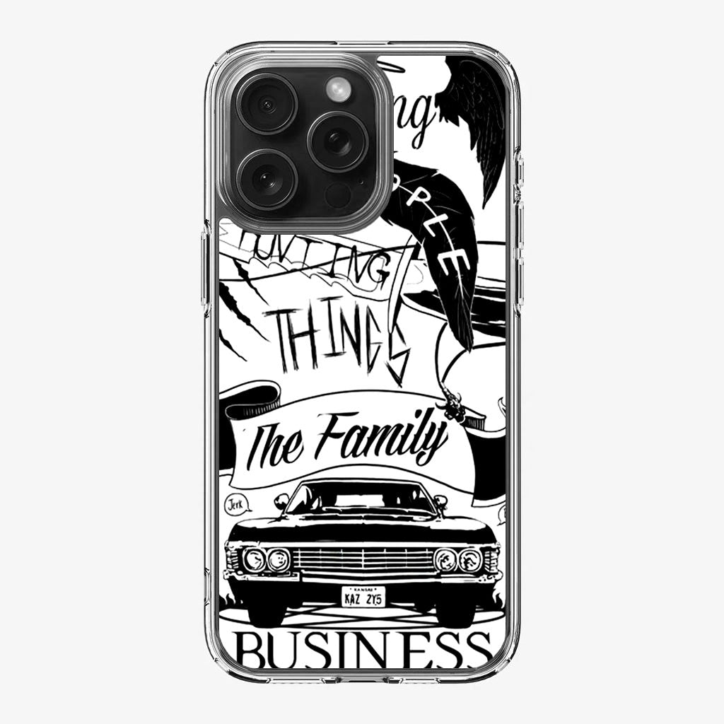 Supernatural Family Business Saving People iPhone 16 Pro / 16 Pro Max Case