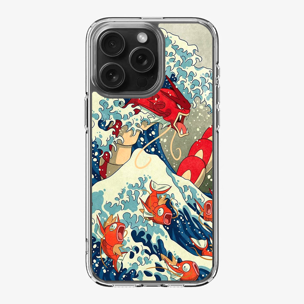 The Great Wave Of Gyarados iPhone 16 Pro / 16 Pro Max Case