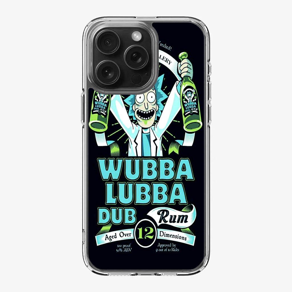 Wubba Lubba Dub Rum iPhone 16 Pro / 16 Pro Max Case