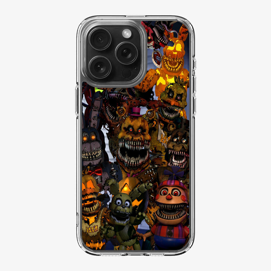 Five Nights at Freddy's Scary Characters iPhone 16 Pro / 16 Pro Max Case