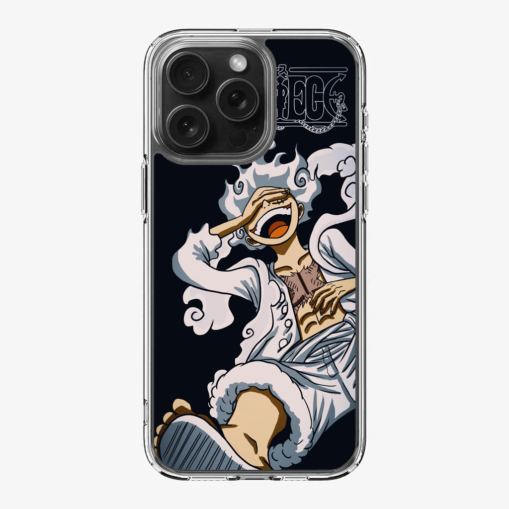 Gear 5 Iconic Laugh - Premium Anime Phone Case | iPhone 16 Pro / 16 Pro Max Case