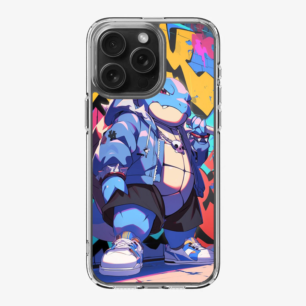Blastoise Breaks The Block iPhone 16 Pro / 16 Pro Max Case