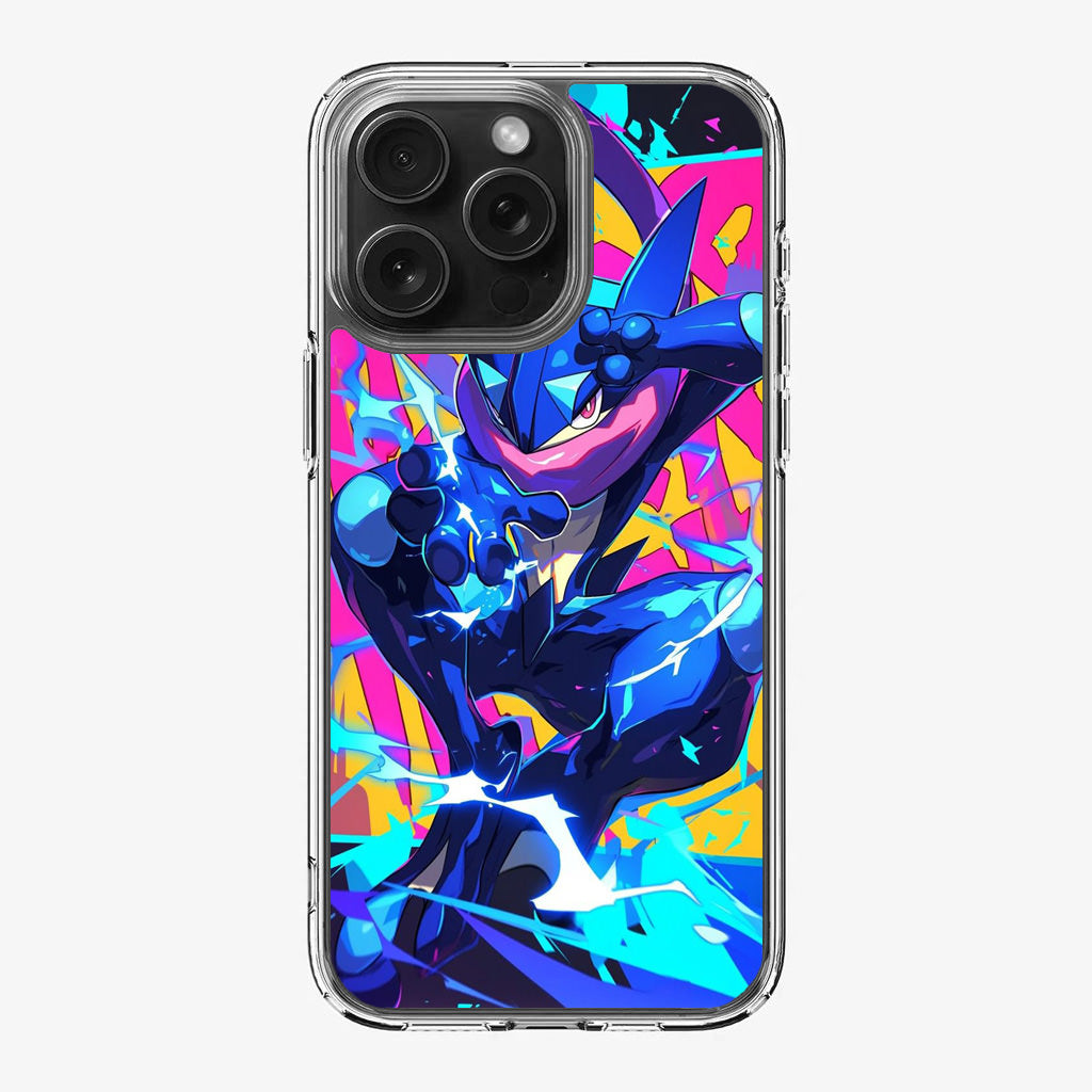 Greninja Aqua Blast iPhone 16 Pro / 16 Pro Max Case