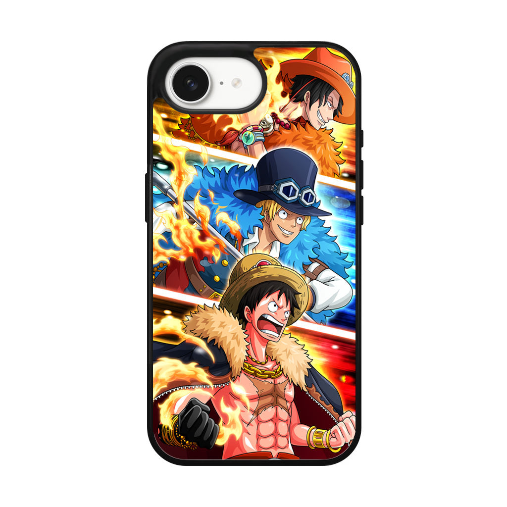 Ace Sabo Luffy iPhone 16e Case