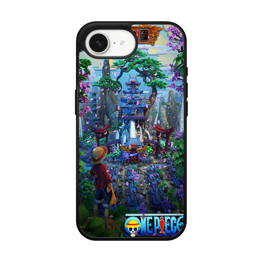 Flower Capital of Wano One Piece iPhone 17e Case