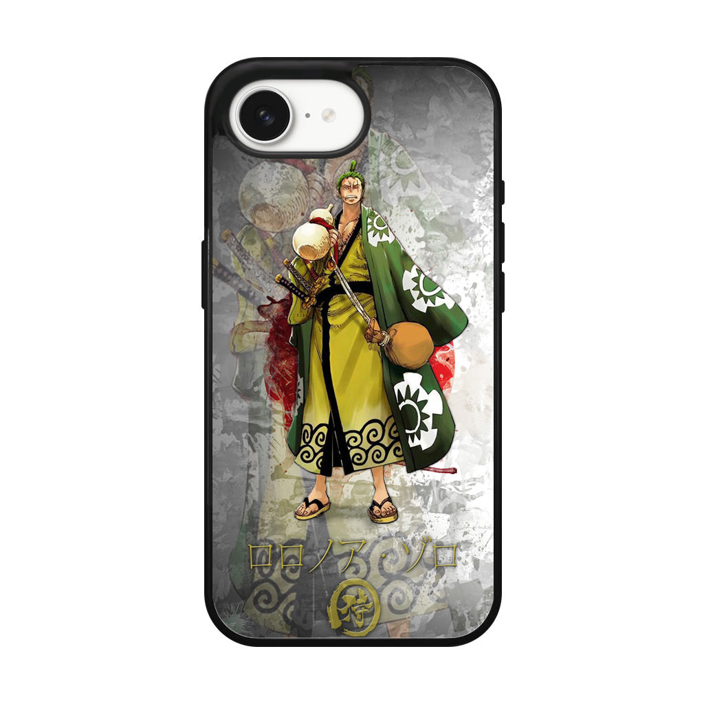 Roronoa Zoro Arc Wano iPhone 17e Case