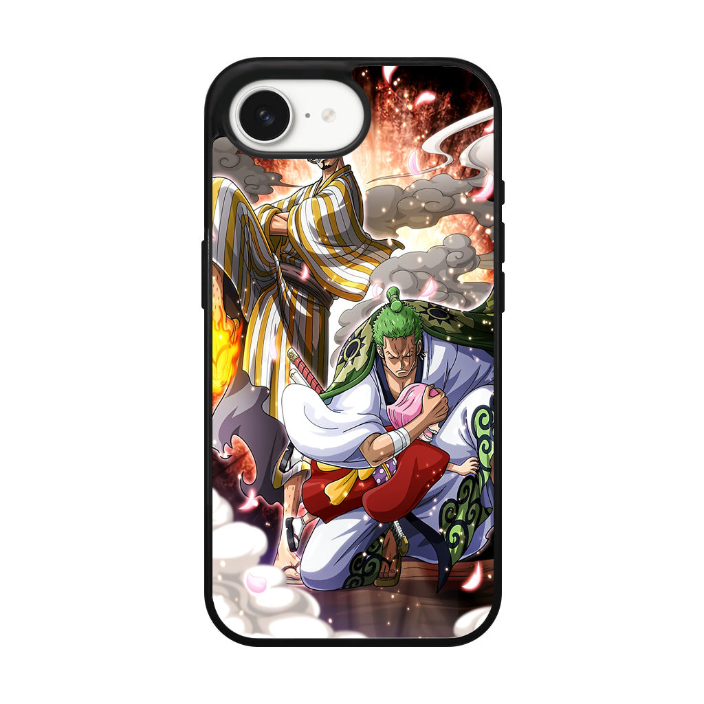 Sanji And Zoro Saving Otoko iPhone 17e Case