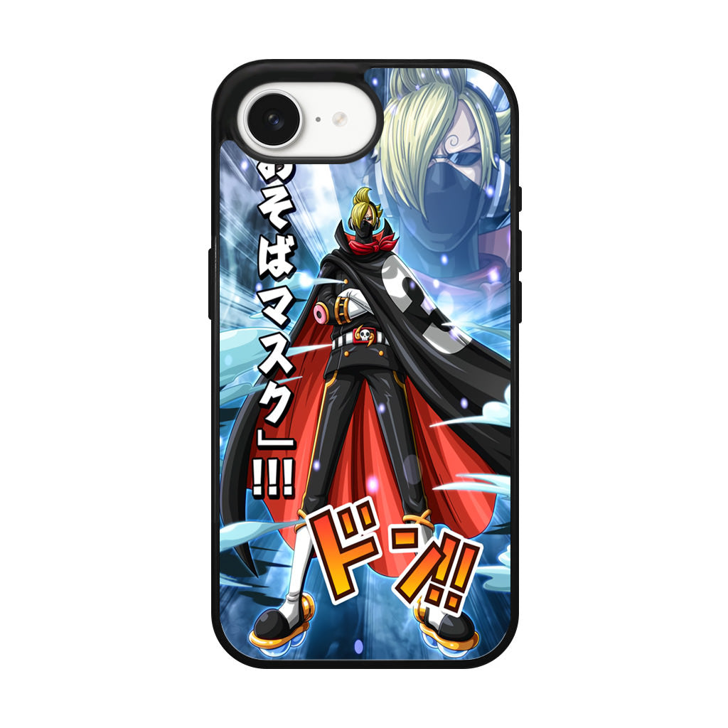 Stealth Black Sanji iPhone 17e Case