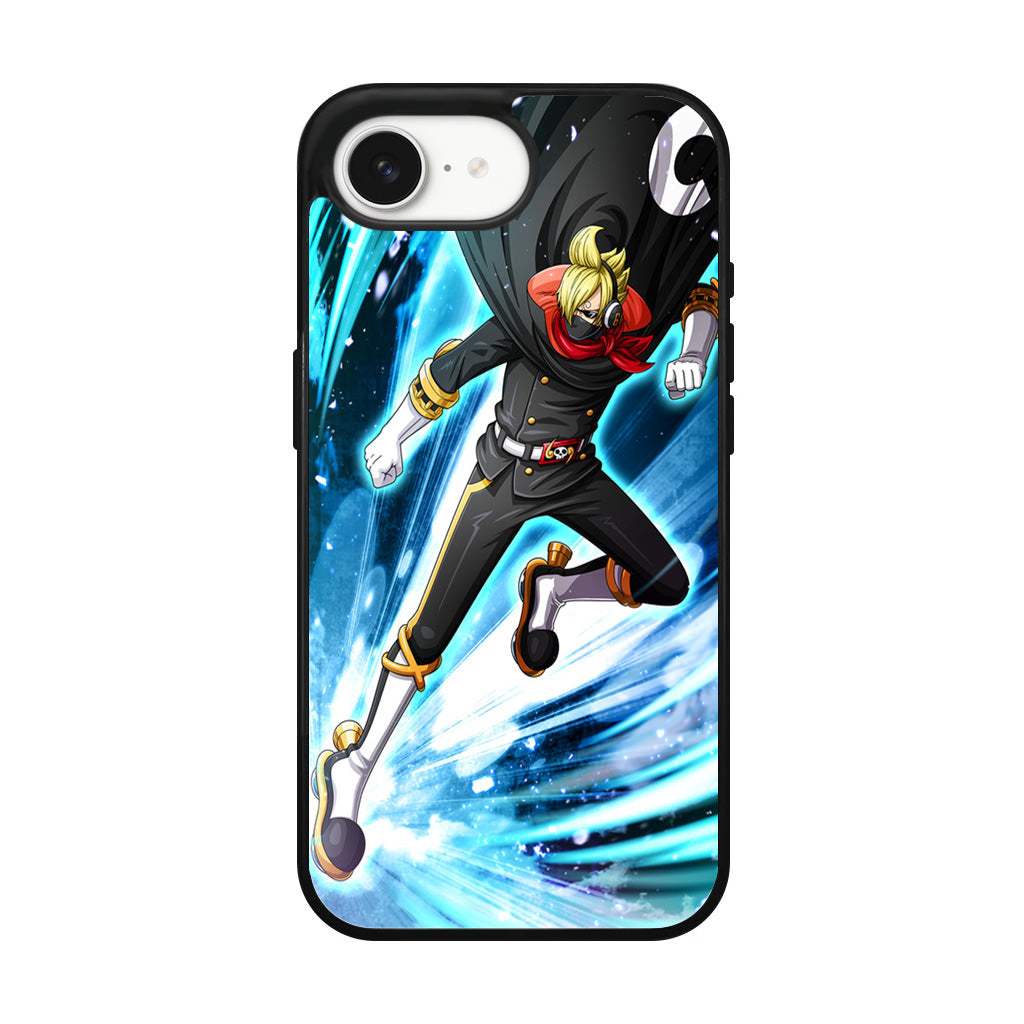 Stealth Black Vinsmoke Sanji iPhone 17e Case