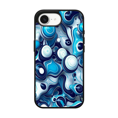 Abstract Art All Blue iPhone 16e Case