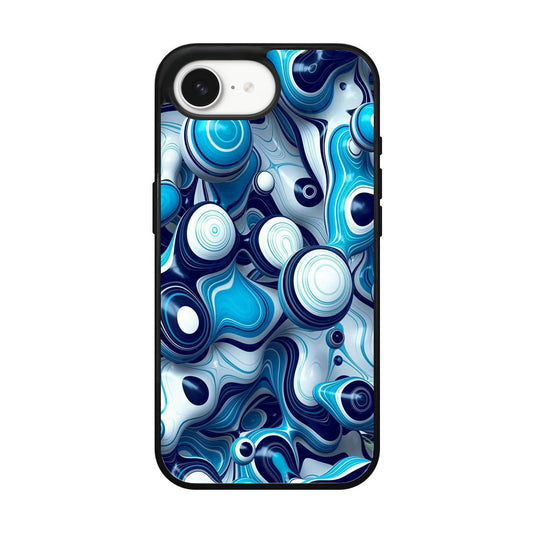 Abstract Art All Blue iPhone 16e Case