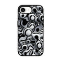 Abstract Art Black White iPhone 17e Case