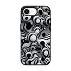 Abstract Art Black White iPhone 17e Case