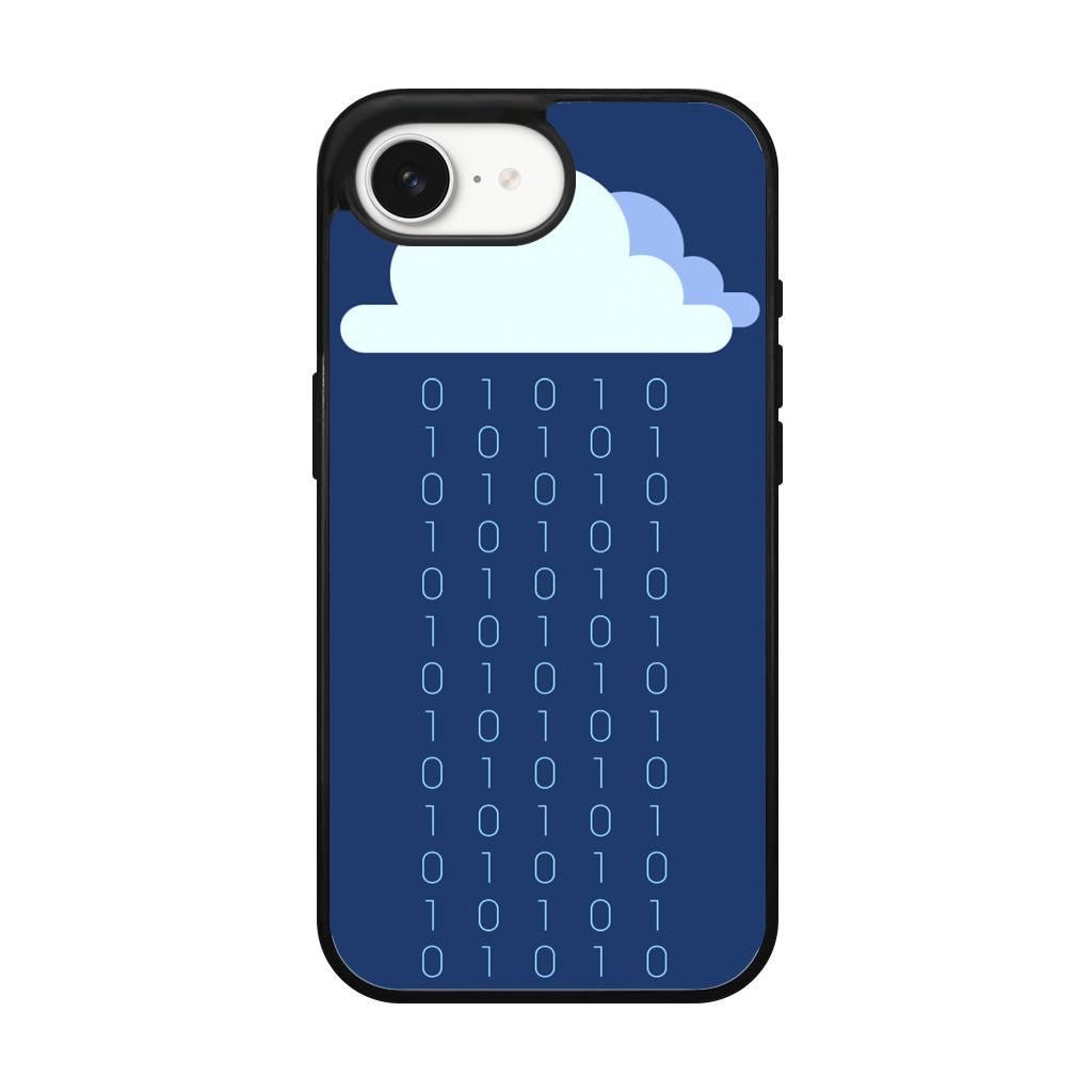 Abstract Binary Minimalist iPhone 17e Case