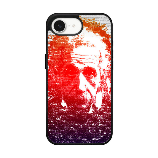 Albert Einstein Art iPhone 16e Case