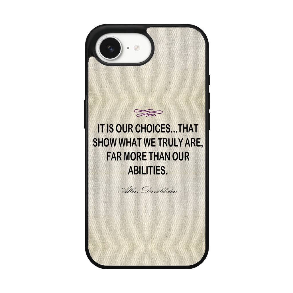 Albus Dumbledore Quote iPhone 17e Case