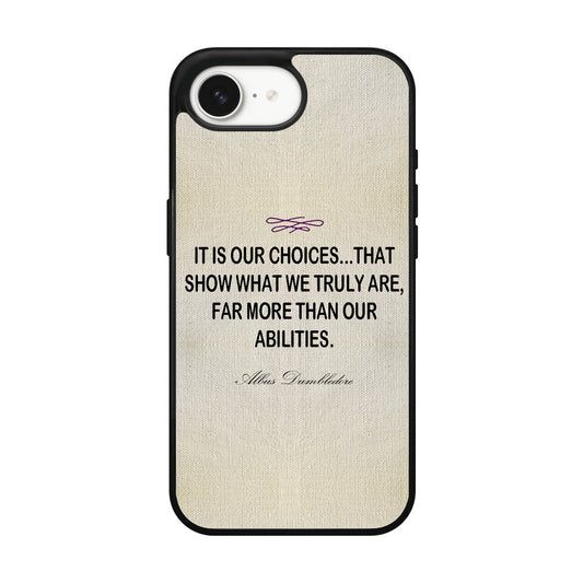 Albus Dumbledore Quote iPhone 16e Case