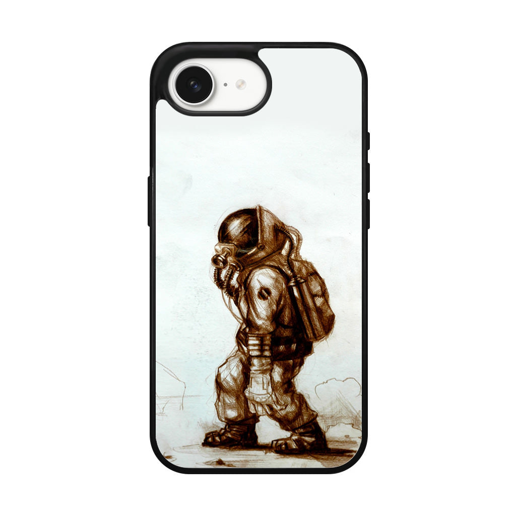 Astronaut Heavy Walk iPhone 17e Case