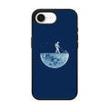 Astronaut Mowing The Moon iPhone 17e Case
