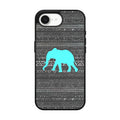 Aztec Elephant Turquoise iPhone 17e Case