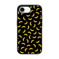 Bananas Fruit Pattern Black iPhone 17e Case
