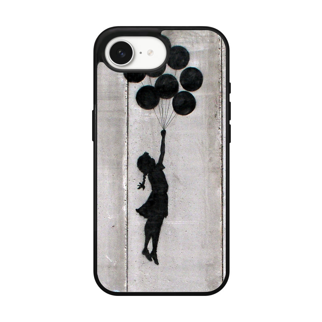 Banksy Girl With Balloons iPhone 17e Case