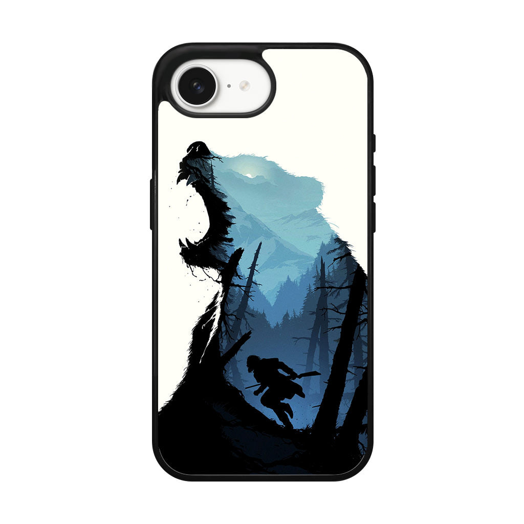 Bear Hunter Art iPhone 17e Case