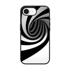 Black and White Twist iPhone 17e Case