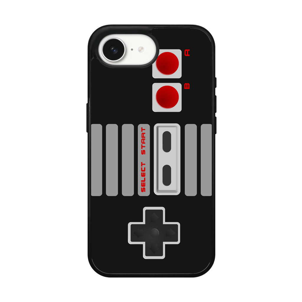 Black Console Controller iPhone 17e Case