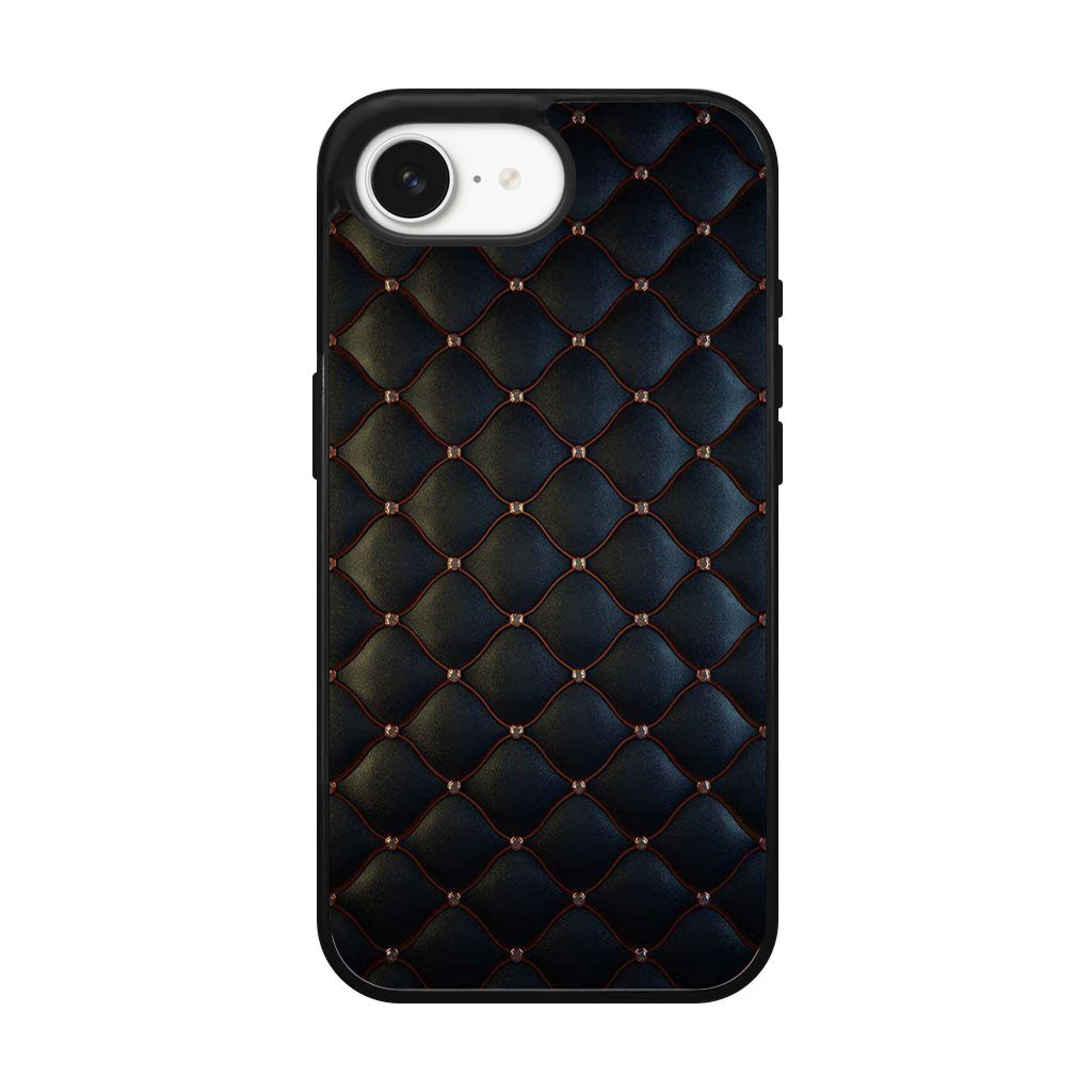 Black Royal Pattern iPhone 17e Case