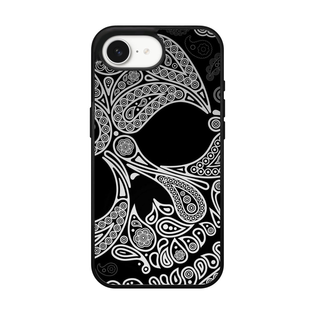 Black Skull iPhone 17e Case