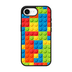 Blocks Rainbow Pattern iPhone 17e Case