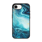 Blue Water Glitter iPhone 17e Case