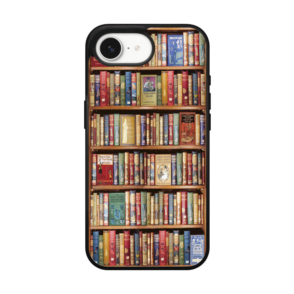 Bookshelf Library iPhone 17e Case