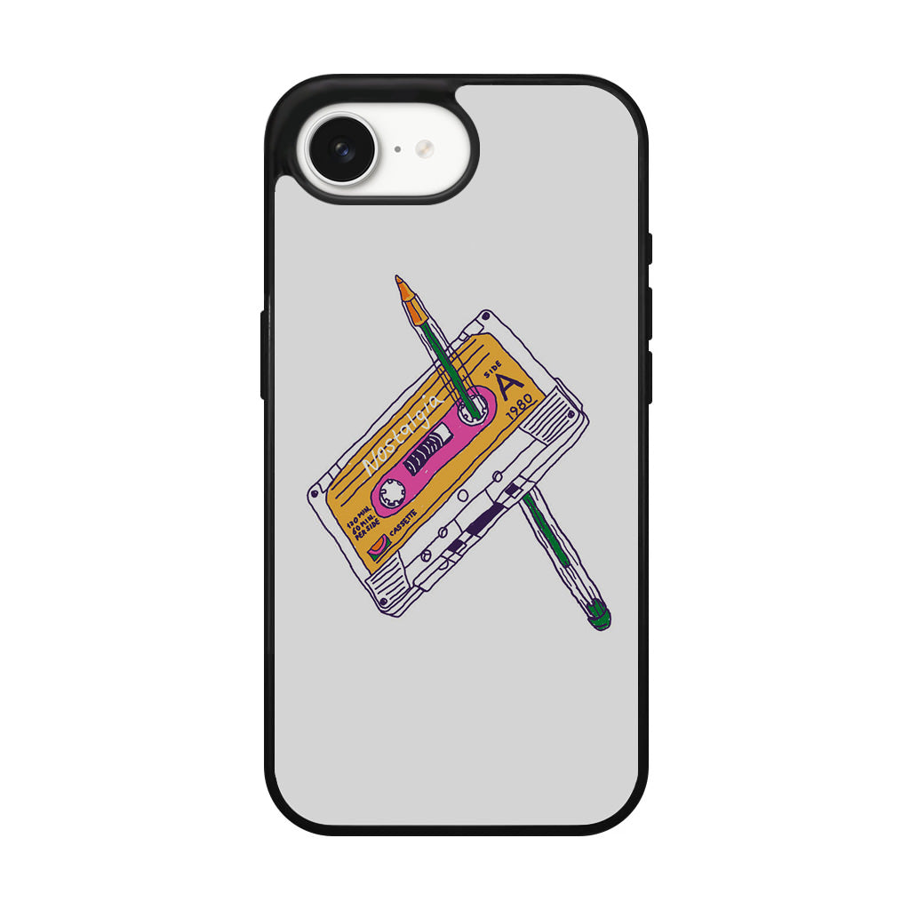 Cassete Tape Old iPhone 17e Case