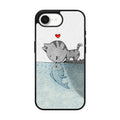 Cat Fish Kisses iPhone 17e Case