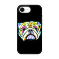 Colorful Bulldog Art iPhone 17e Case