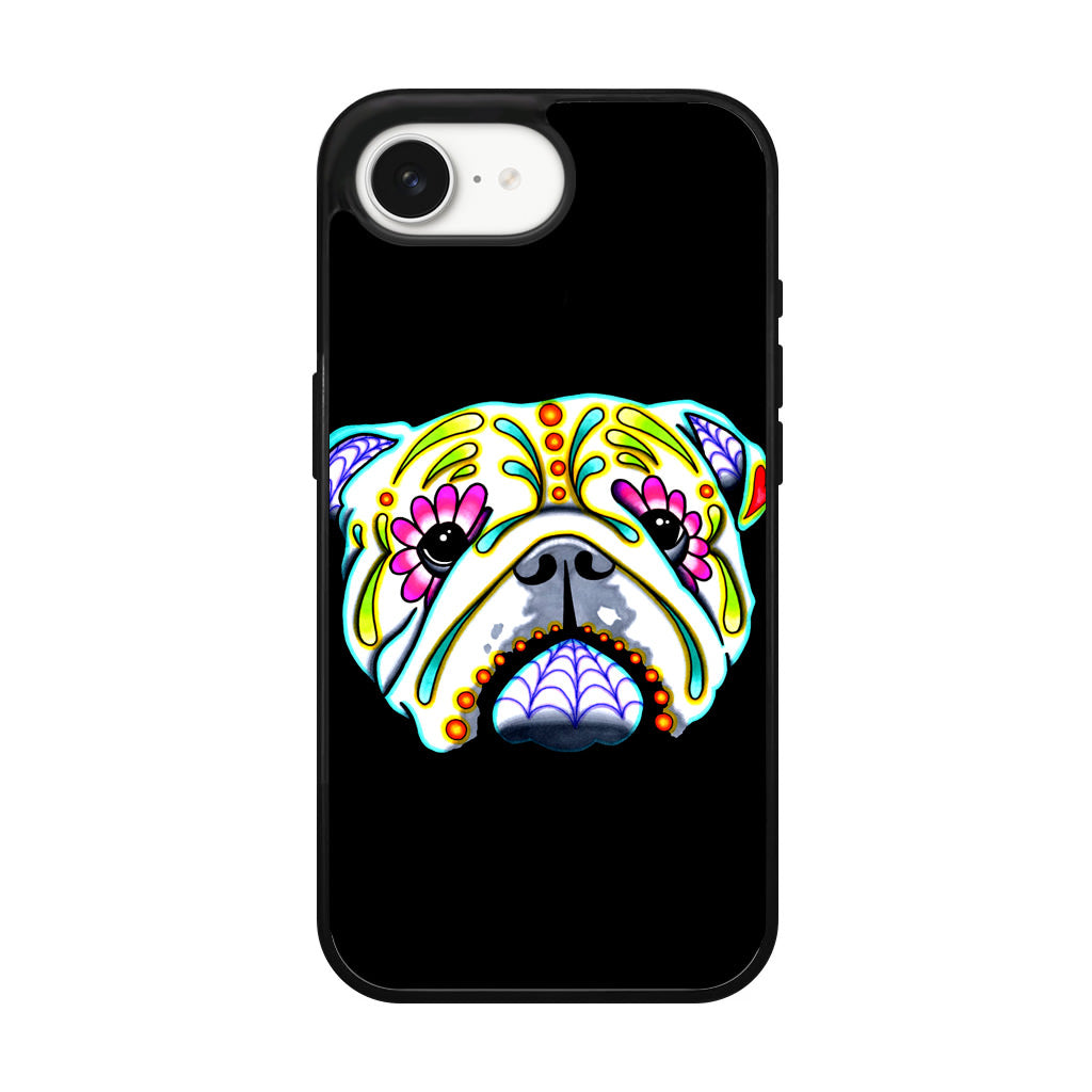 Colorful Bulldog Art iPhone 17e Case