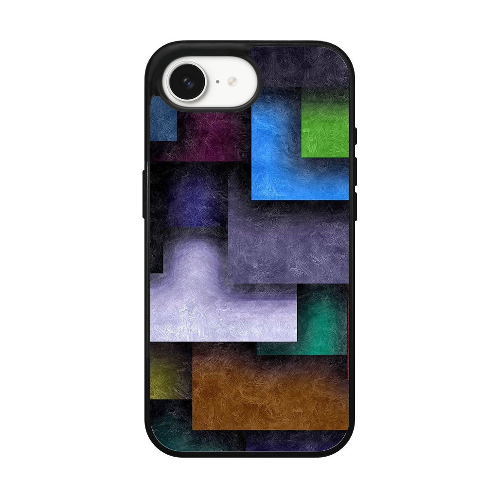 Colorful Rectangel Art iPhone 17e Case