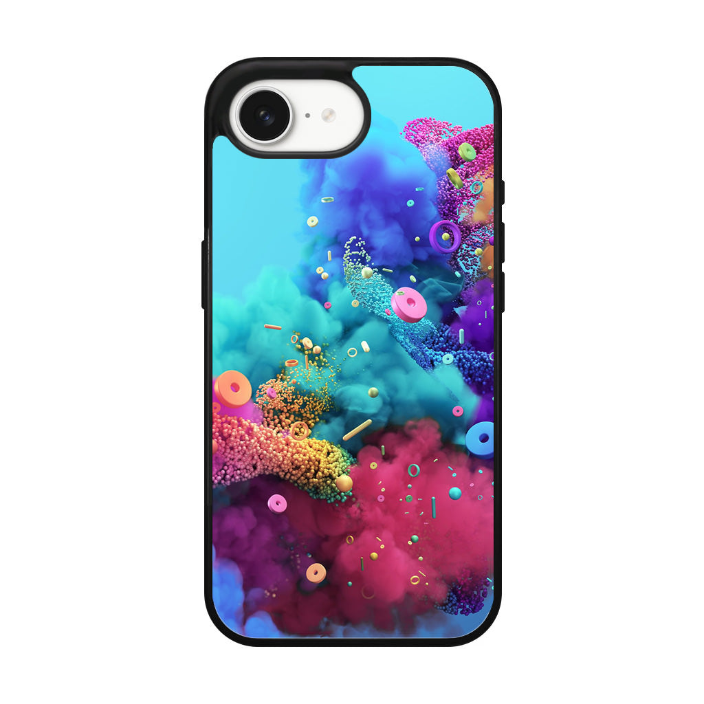 Colorful Smoke Boom iPhone 17e Case