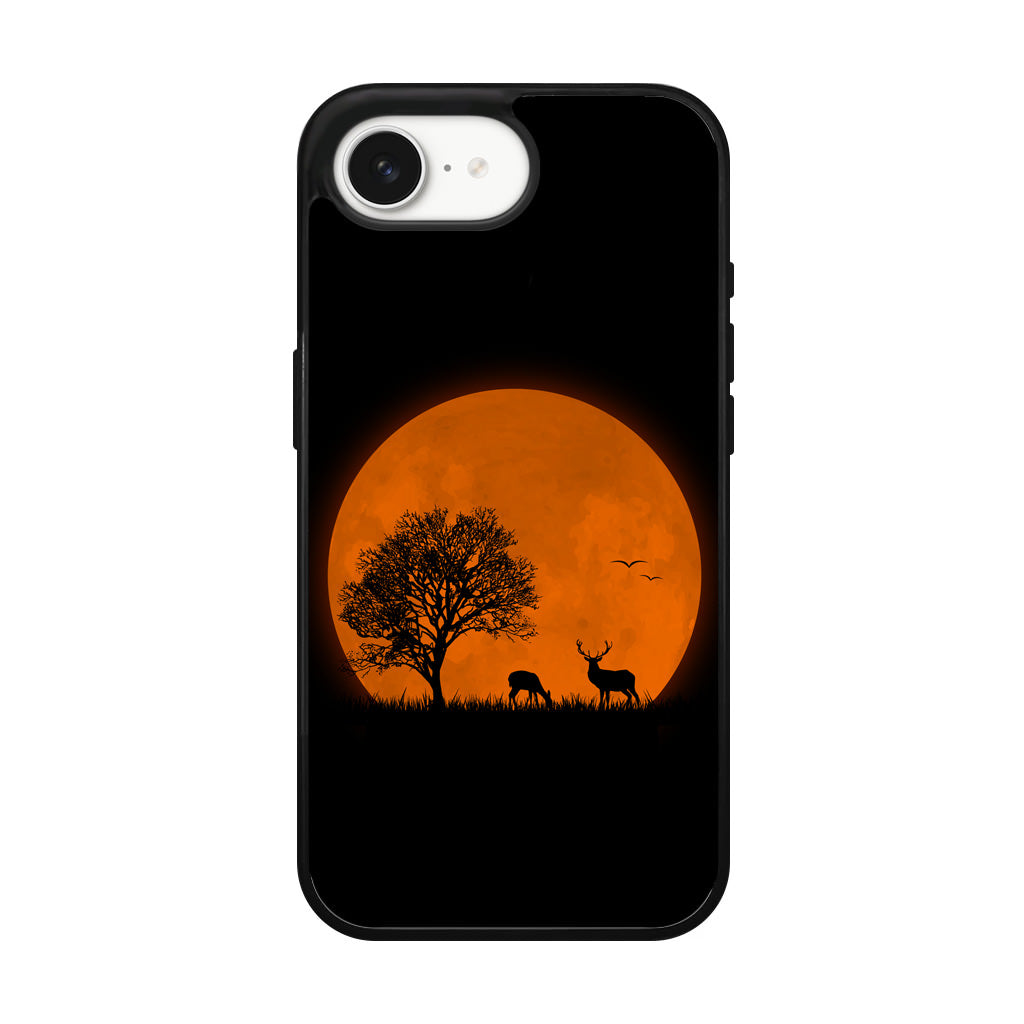 Deer Silhouette iPhone 17e Case