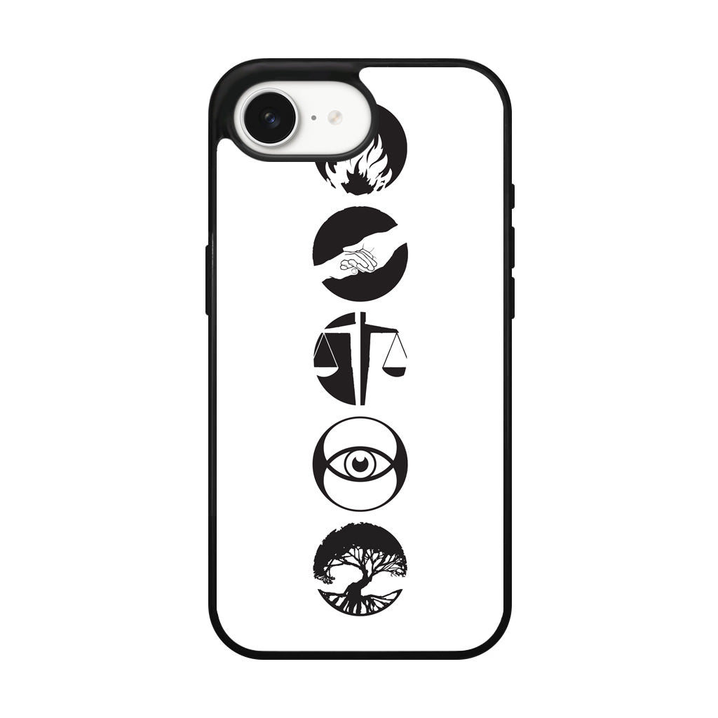 Divergent Factions iPhone 17e Case