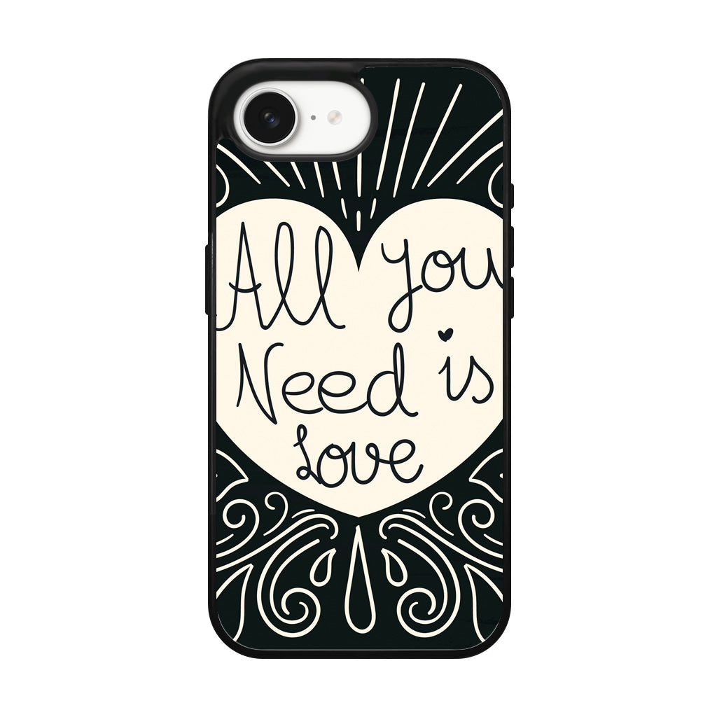 Drawn Love iPhone 17e Case