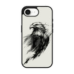 Eagle Art Black Ink iPhone 17e Case