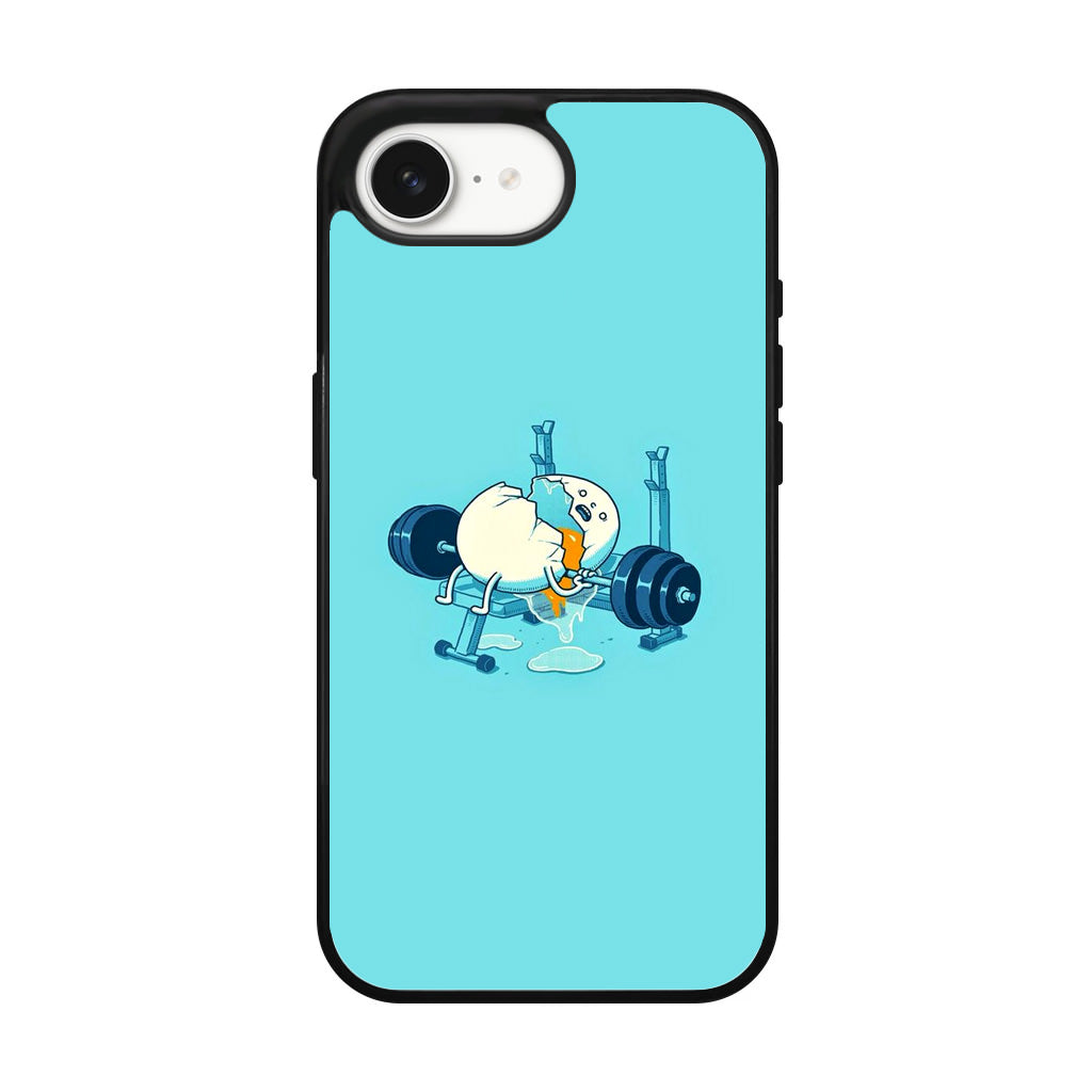 Egg Accident Workout iPhone 17e Case
