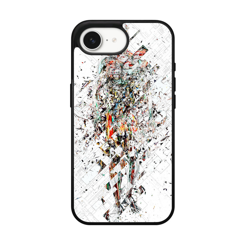 Fragmantacia Art Human Abstract iPhone 17e Case