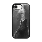 Howling Wolves Black and White iPhone 17e Case